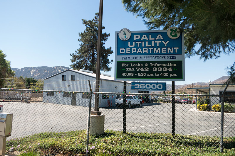 Pala Band Utility Department California
