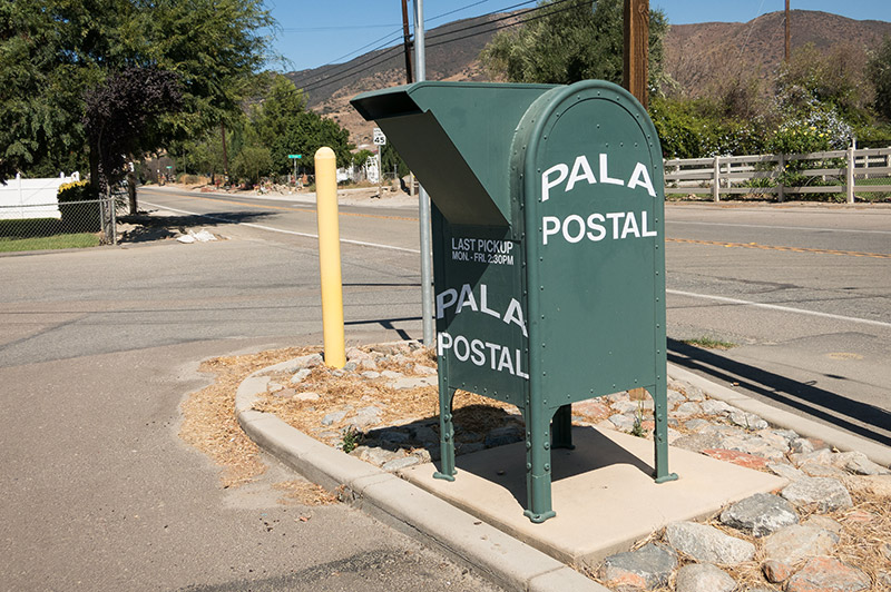 Pala Post Office California