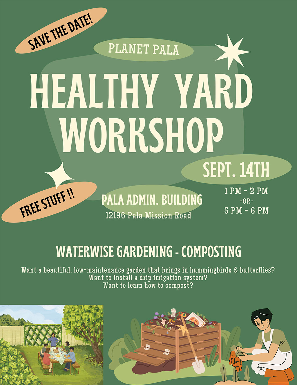 Pala Environmental Department Pala Band Pala Healthy Yard Workshop