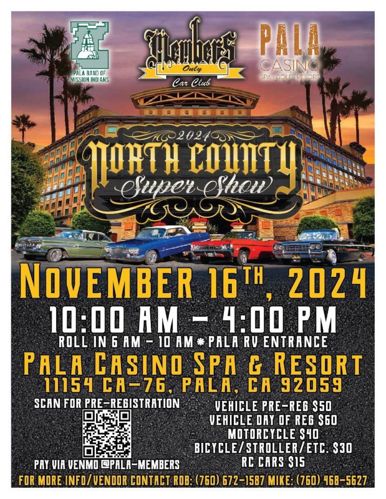 Pala Band of Mission Indians Pala Casino North County Super Car Show California