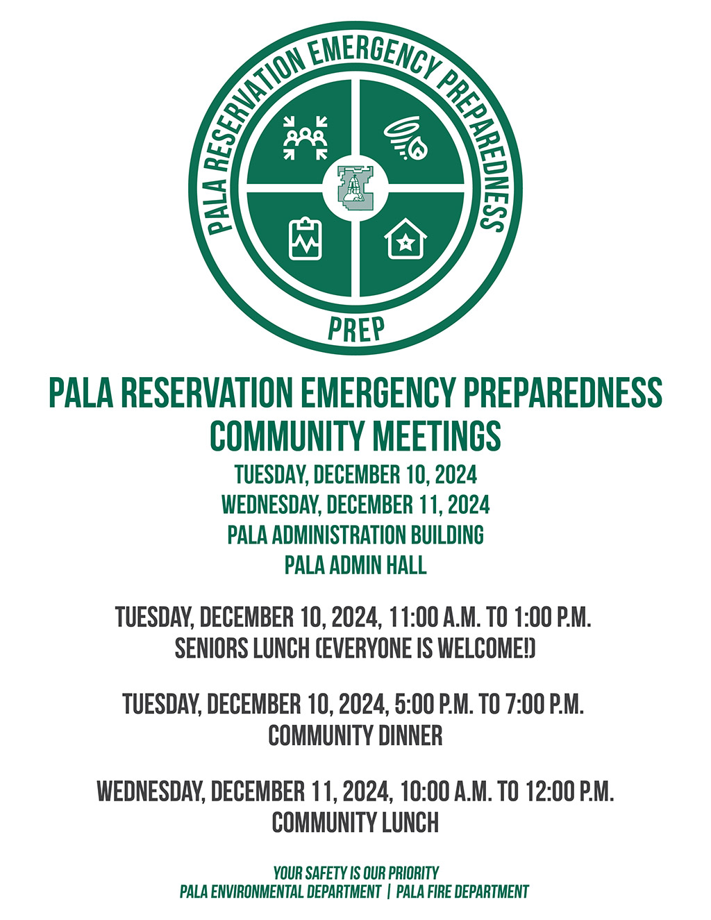 Pala Reservation Emergency Preparedness - Pala Tribe